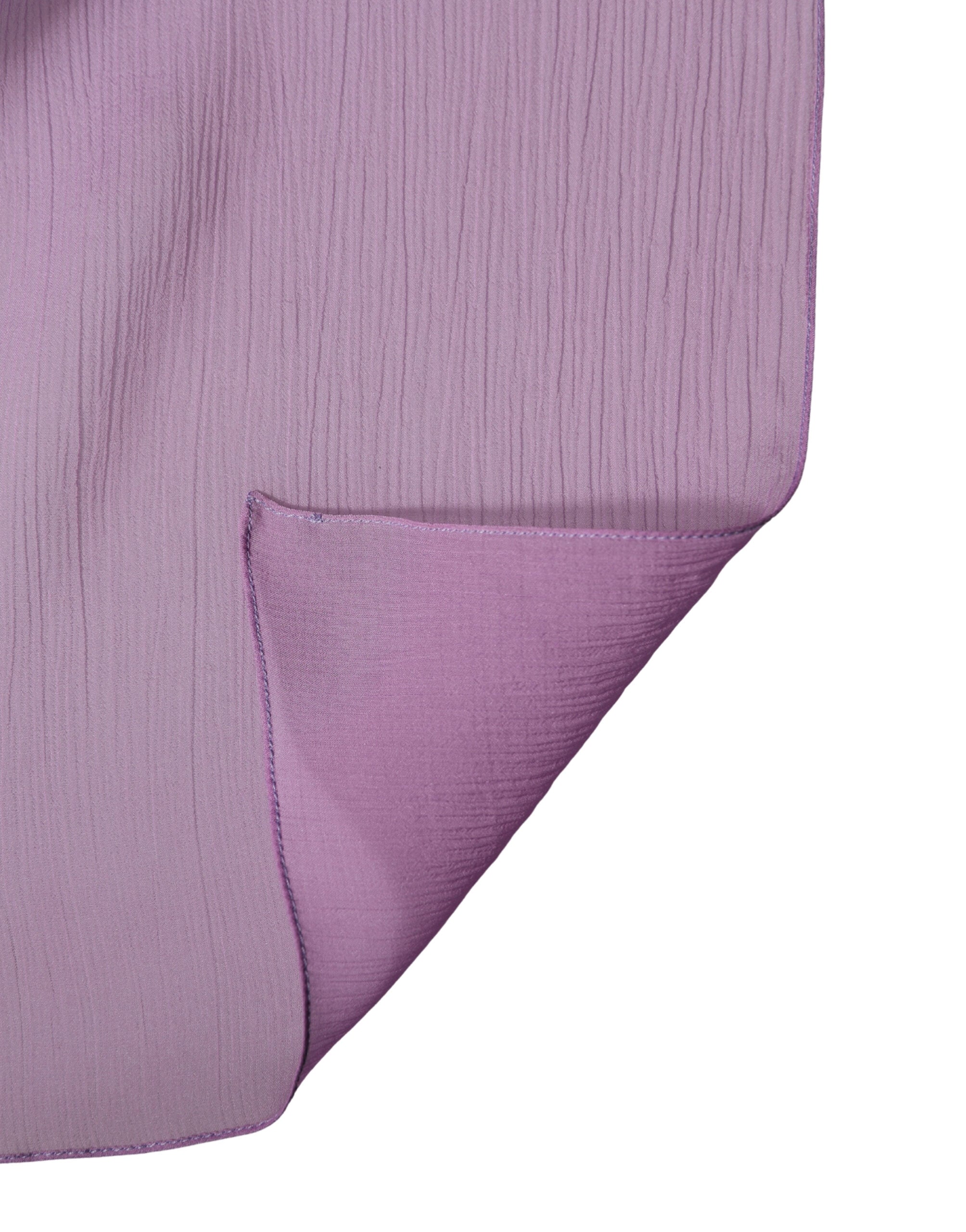 Dolce & Gabbana Light Purple Silk Neck Wrap Foulard 114cm x 114cm  Women's Scarf
