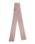Dolce & Gabbana Light Pink Silk Neck Wrap Shawl Stole 293cm x 19cm Women's Scarf