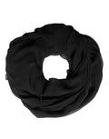 Dolce & Gabbana Black Silk Neck Wrap Shawl Stole 167cm x 126cm Women's Scarf