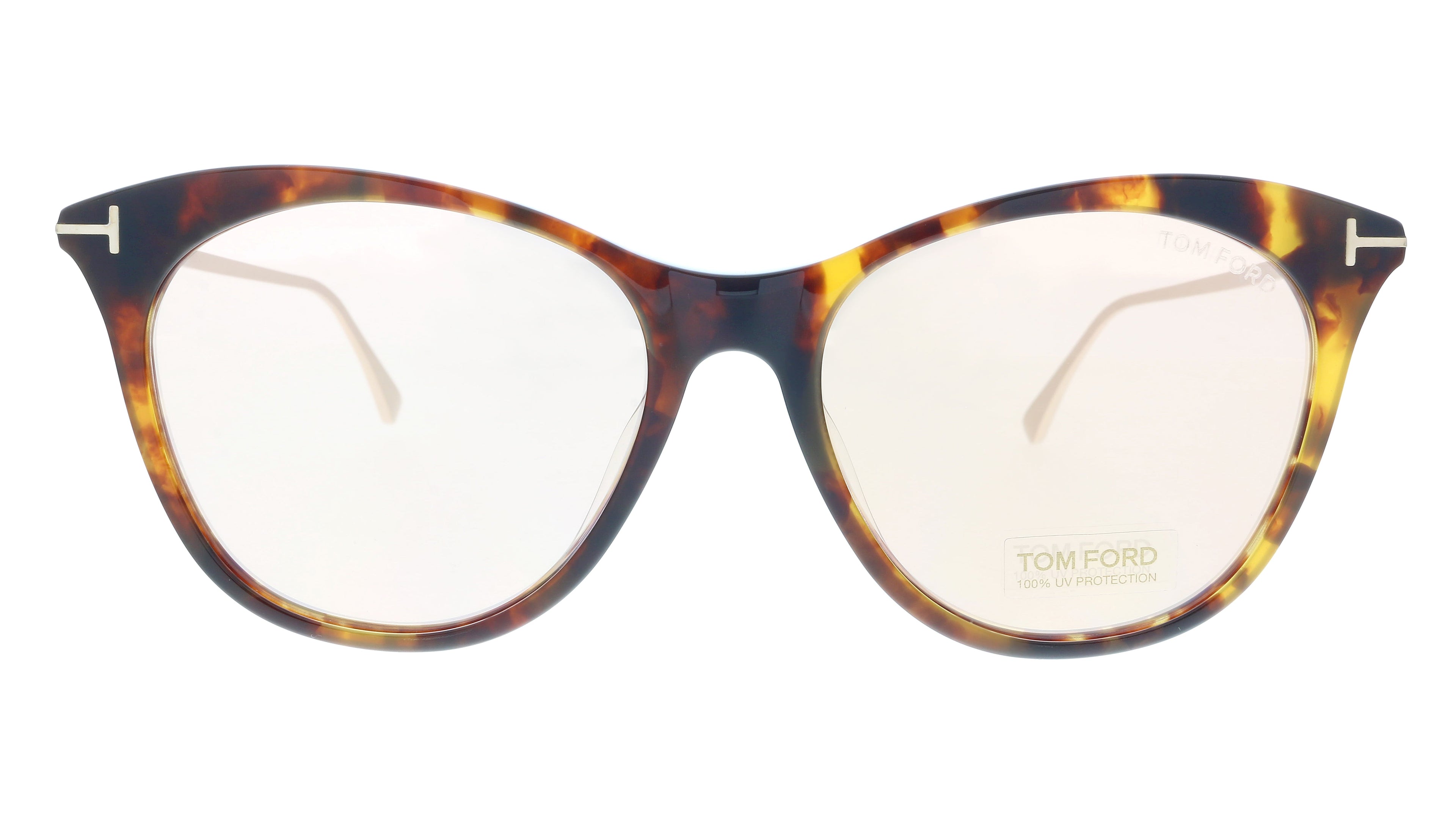 Tom Ford Havana Round FT0713-D 55G Sunglasses