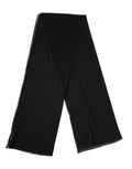 Dolce & Gabbana Black Silk Neck Wrap Shawl Stole 200cm x 64cm  Women's Scarf