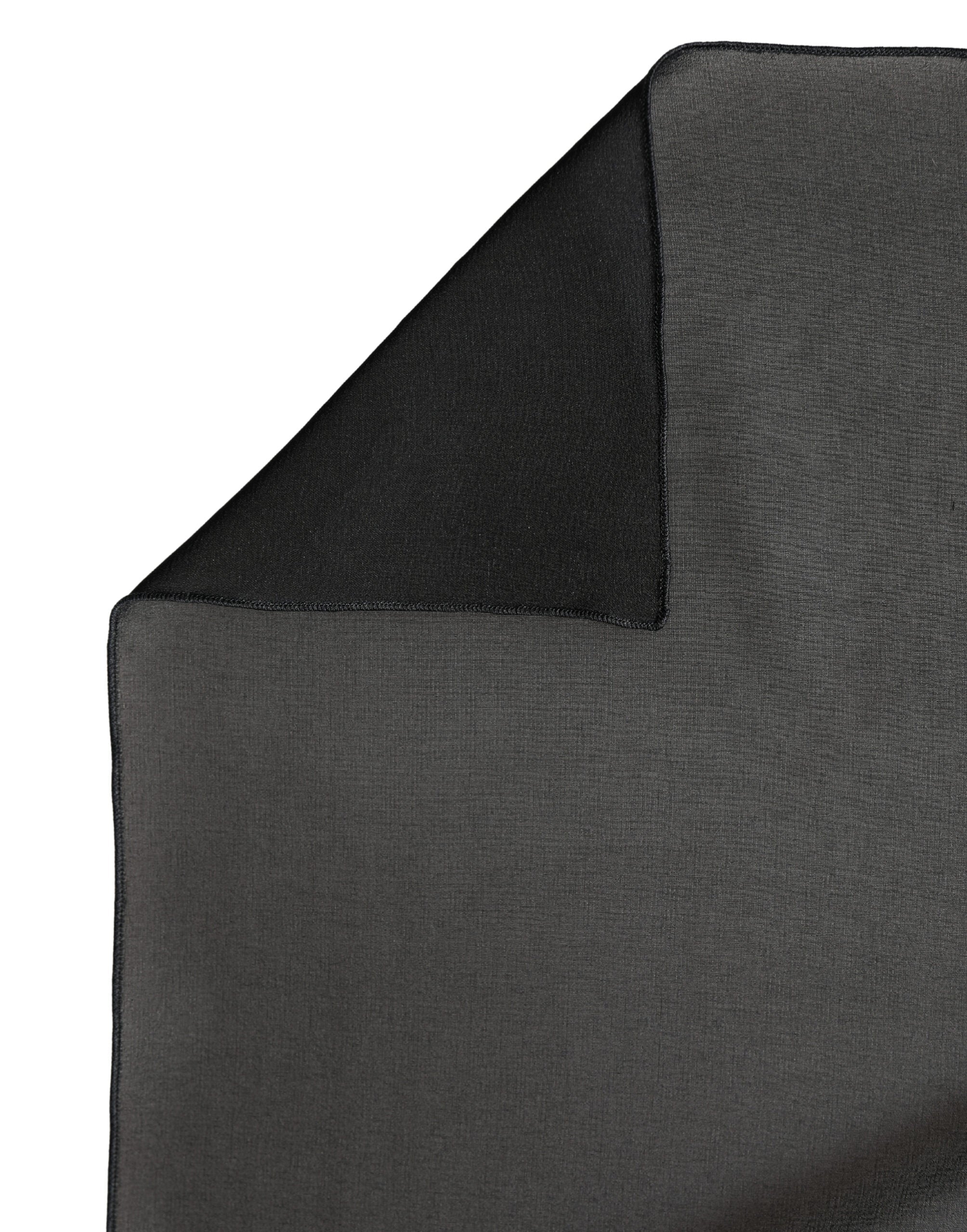 Dolce & Gabbana Black Silk Neck Wrap Shawl Stole 200cm x 64cm  Women's Scarf