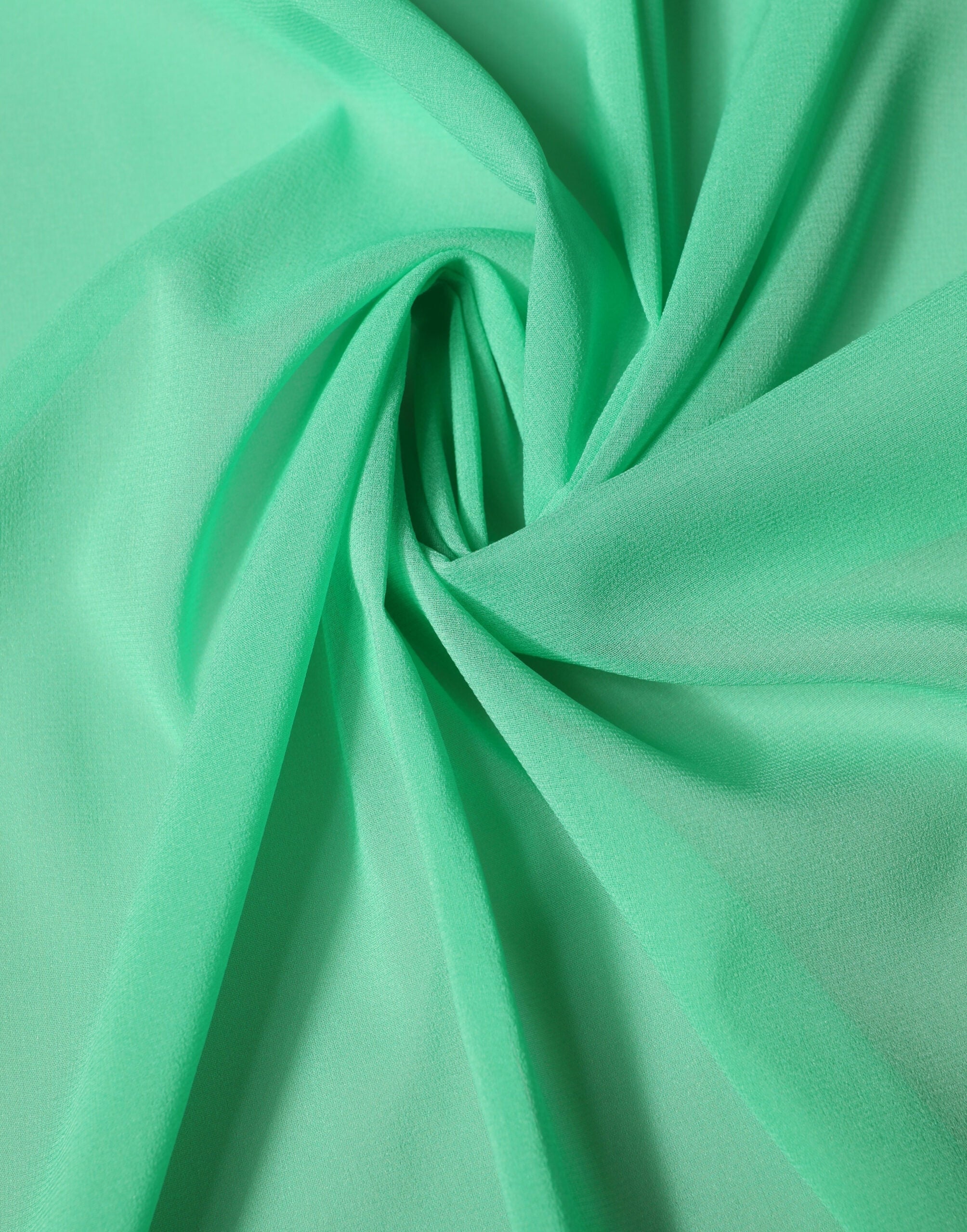 Dolce & Gabbana Green Silk Neck Wrap Shawl Stole 200cm x 64cm  Women's Scarf