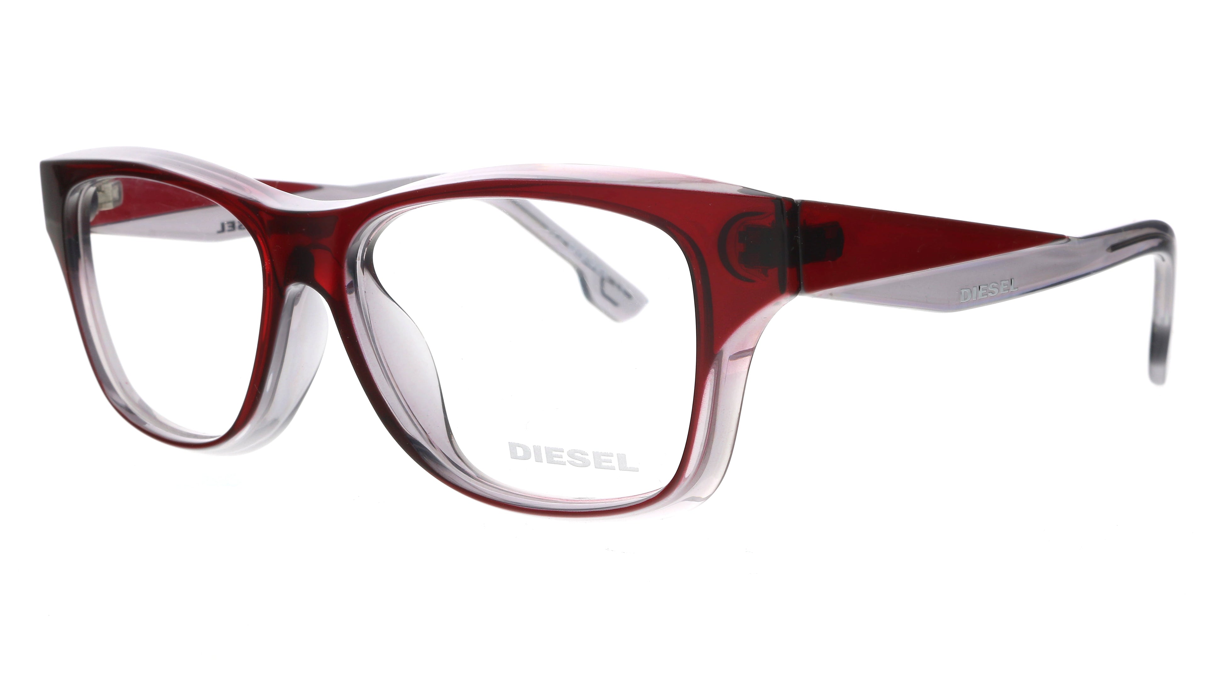Diesel Red Rectangle DL4065 077 Eyeglasses