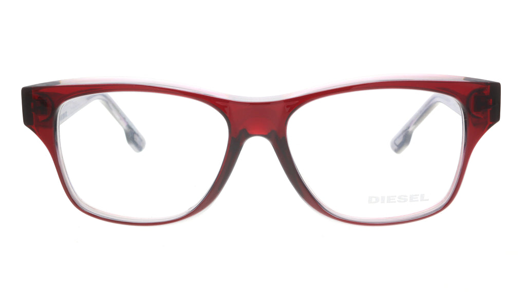 Diesel Red Rectangle DL4065 077 Eyeglasses