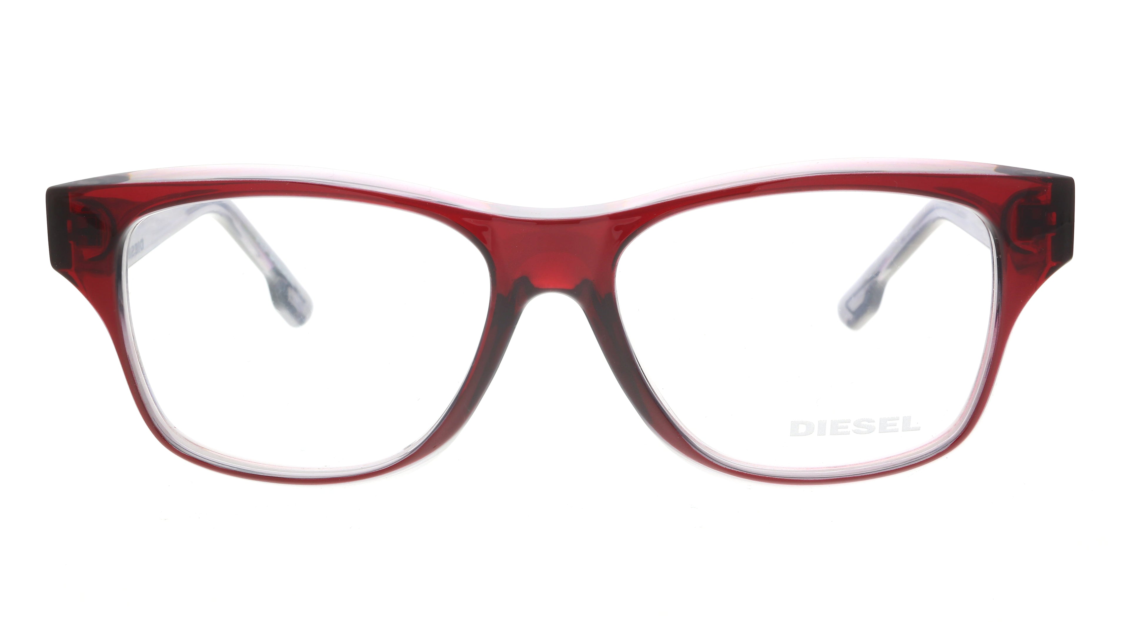 Diesel Red Rectangle DL4065 077 Eyeglasses