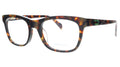 Diesel Havana Rectangle DL4079 052 Eyeglasses