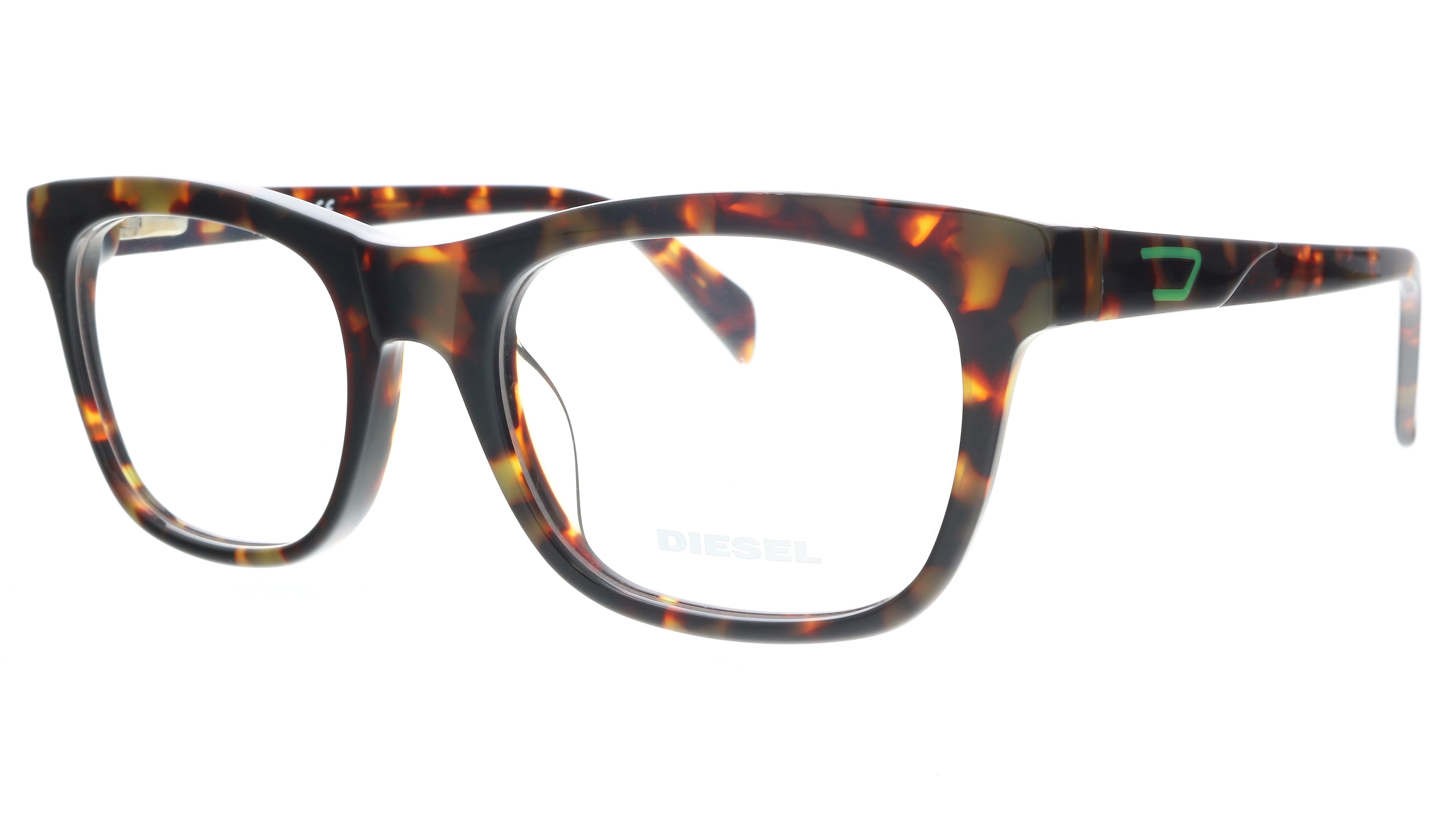 Diesel Havana Rectangle DL4079 052 Eyeglasses