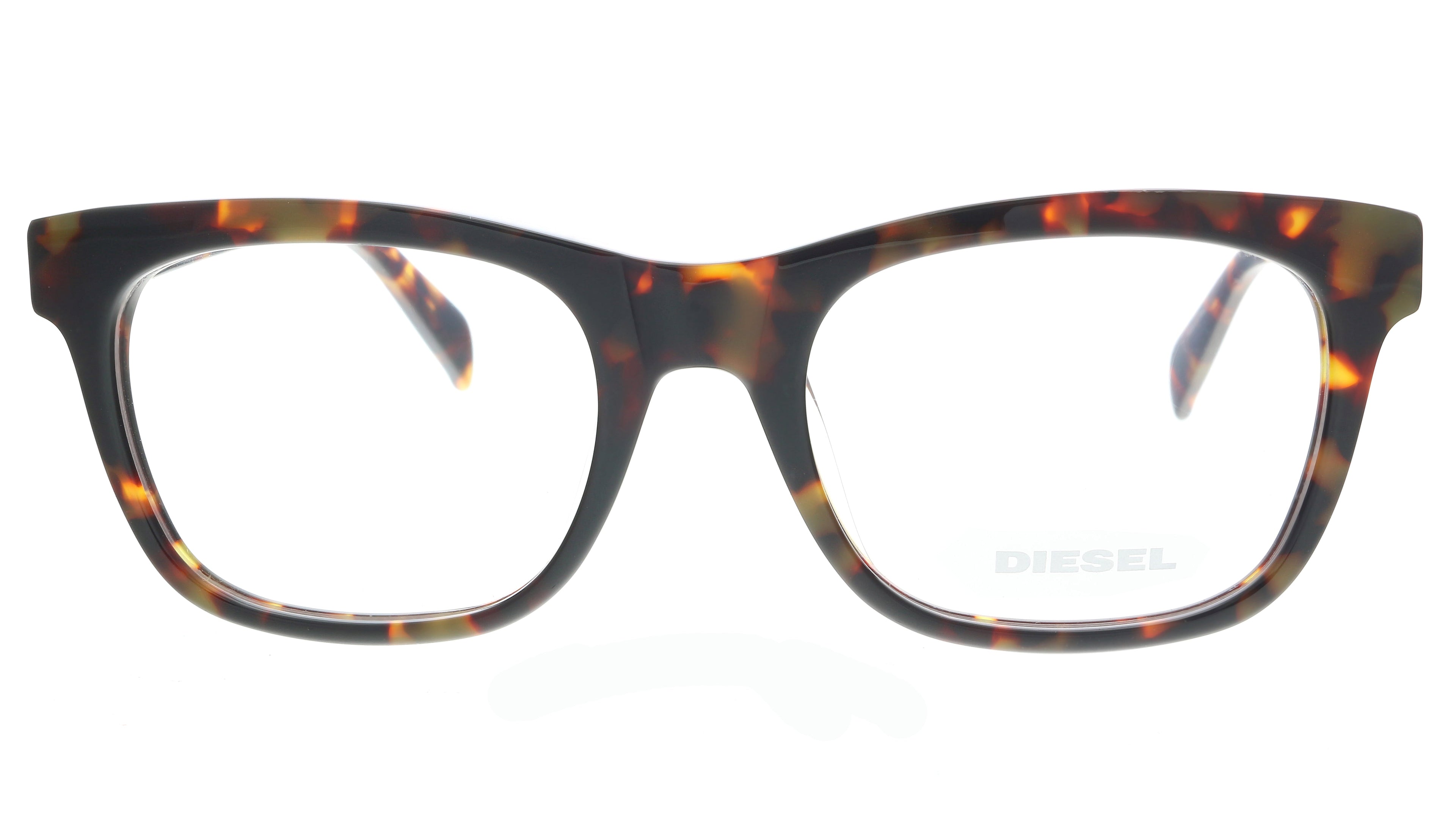 Diesel Havana Rectangle DL4079 052 Eyeglasses