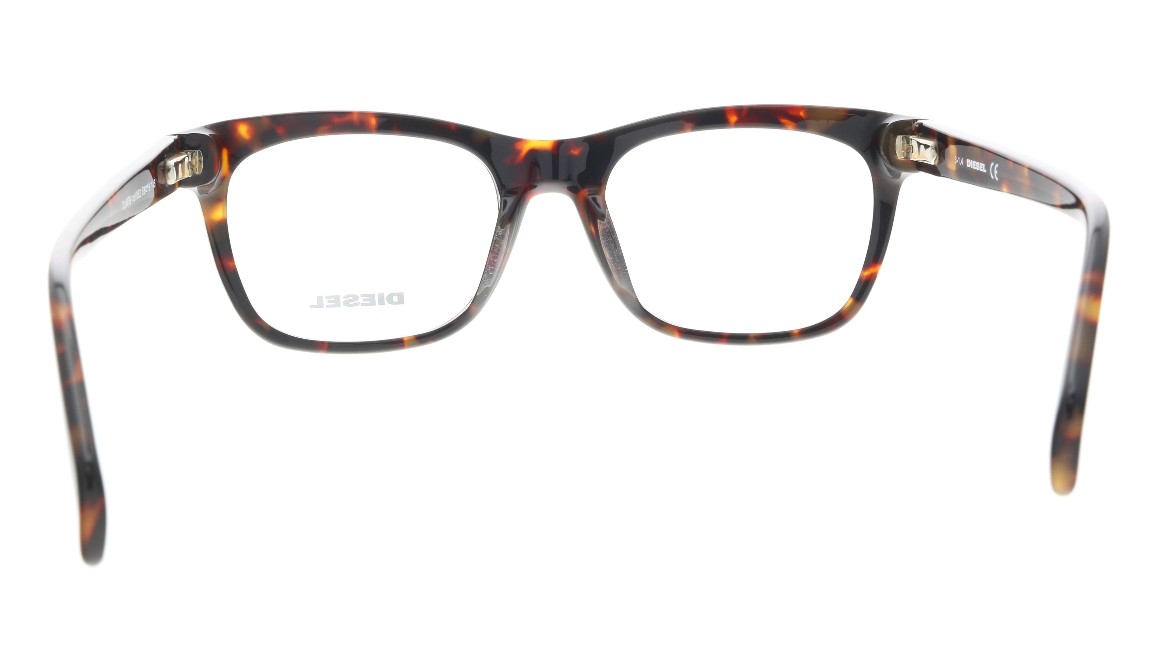 Diesel Havana Rectangle DL4079 052 Eyeglasses
