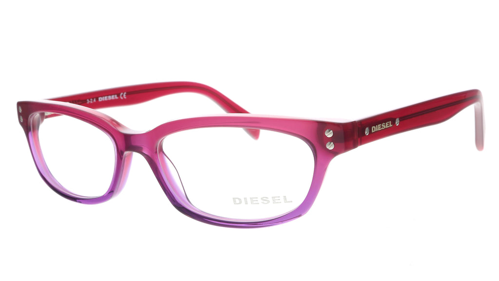 Diesel Pink Rectangle DL5038 083 Eyeglasses