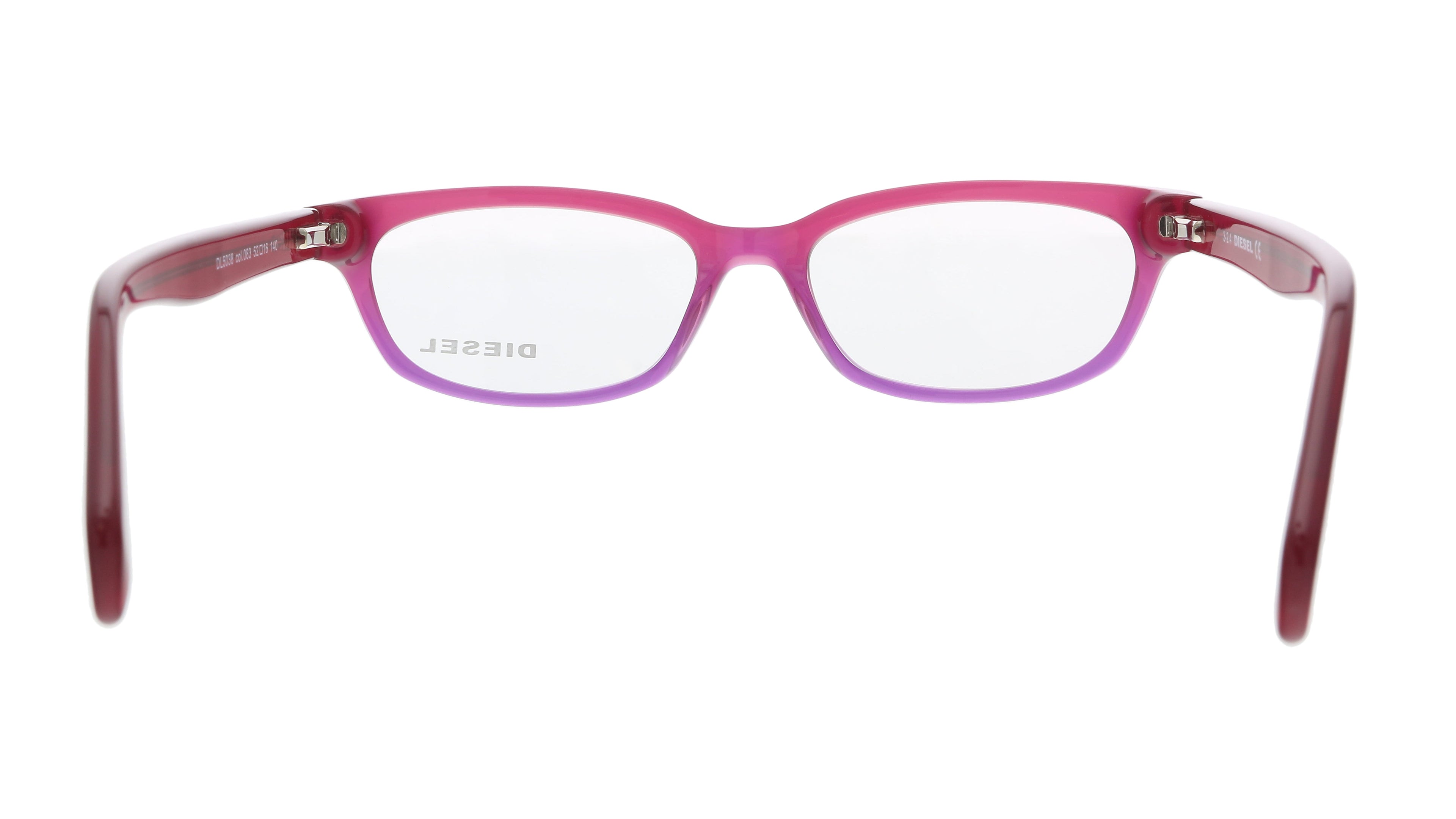 Diesel Pink Rectangle DL5038 083 Eyeglasses