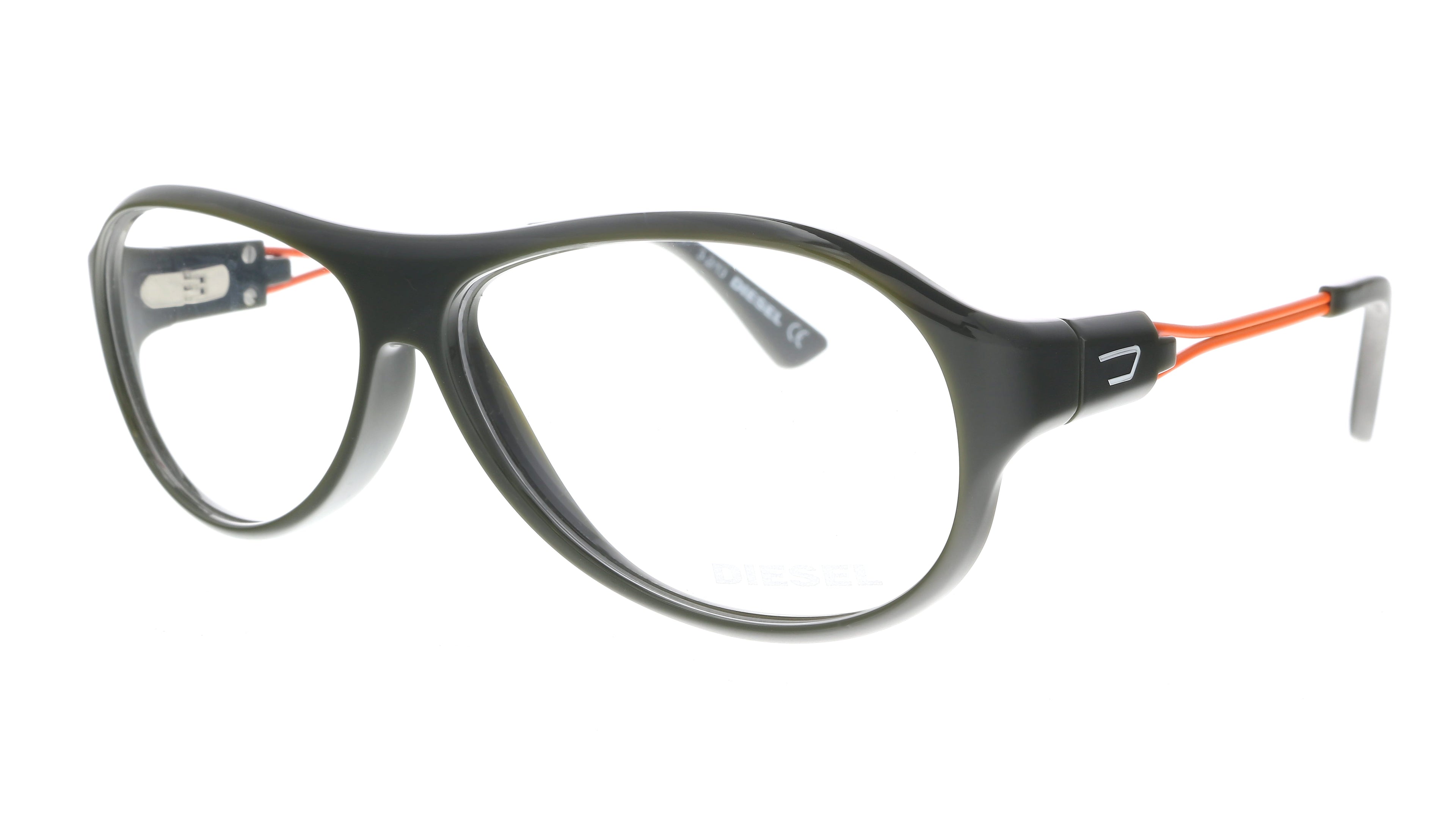 Diesel Black Rectangle DL5061 096 Eyeglasses