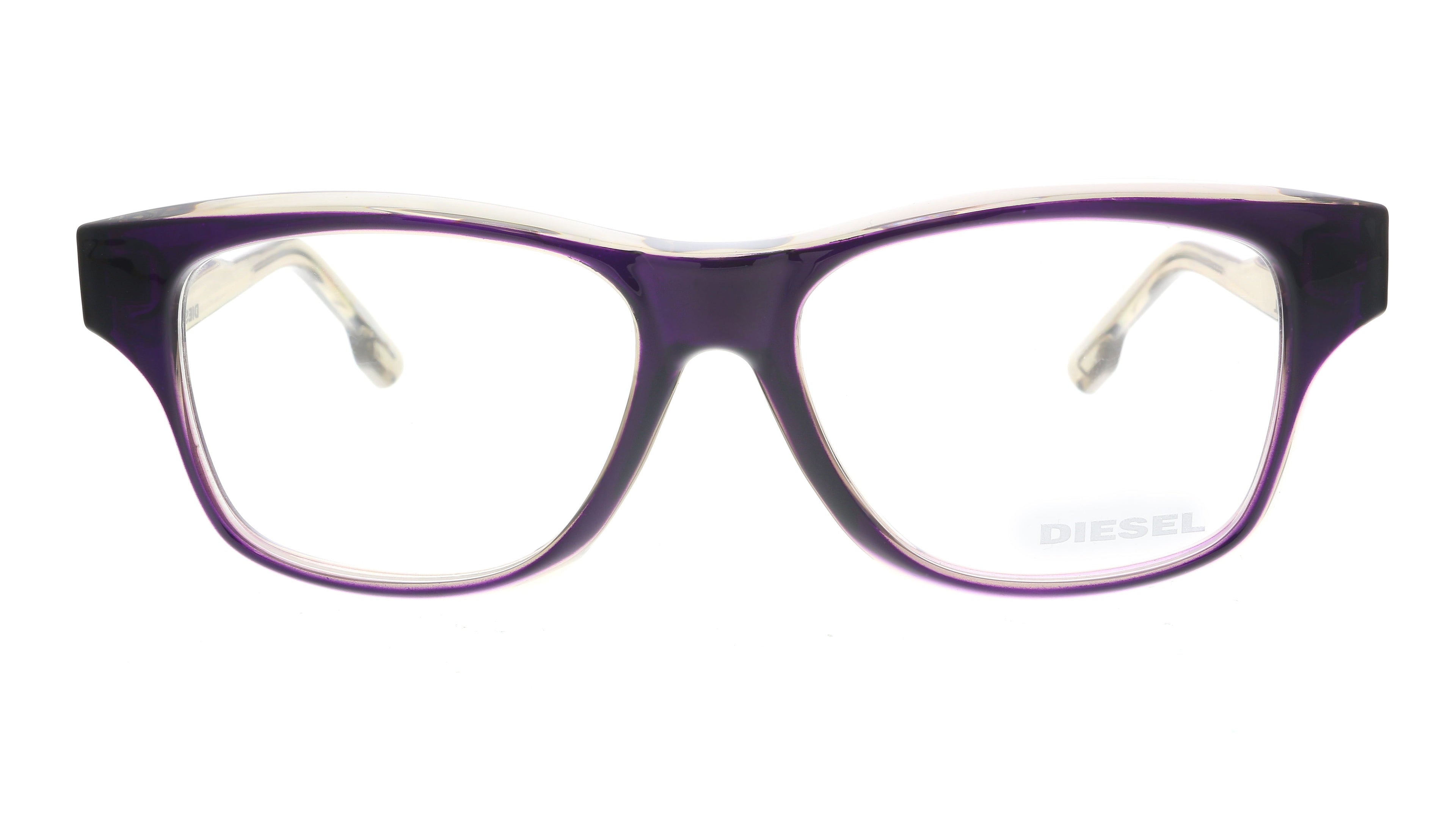 Diesel Purple Rectangle DL5065 083 Eyeglasses
