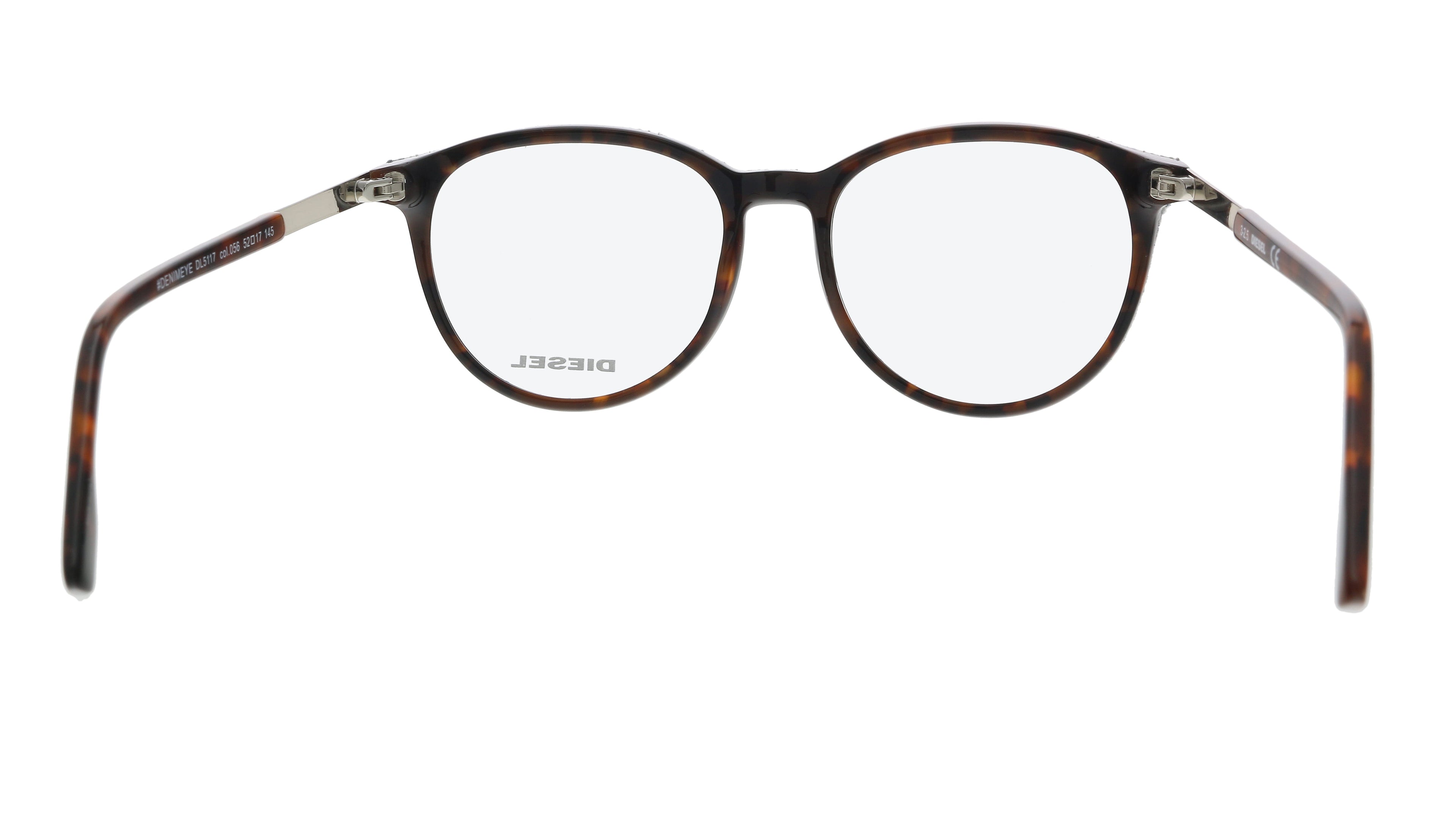 Diesel Grey Rectangle DL5117 056 Eyeglasses