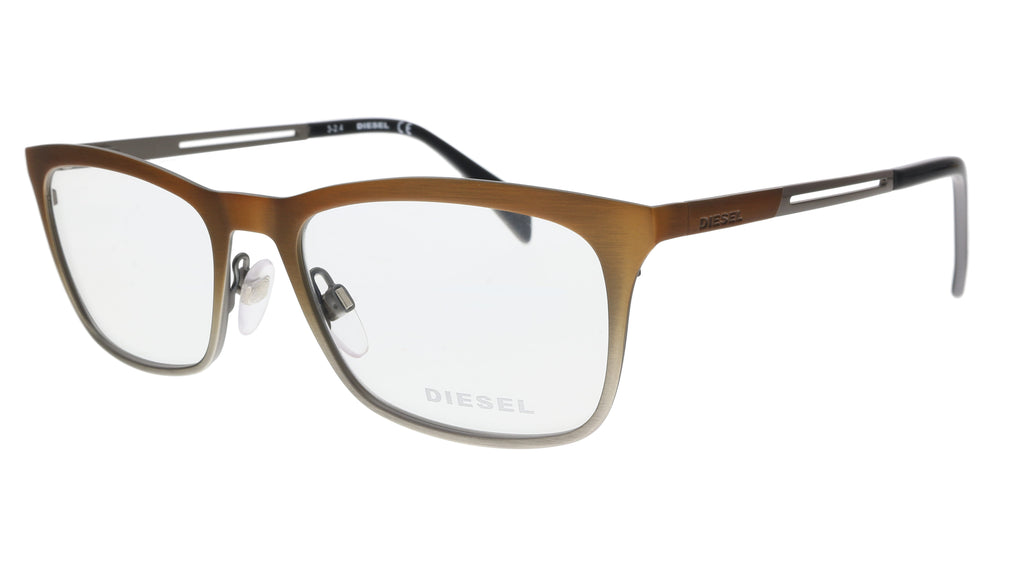 Diesel Brown Rectangle DL5122 038 Eyeglasses