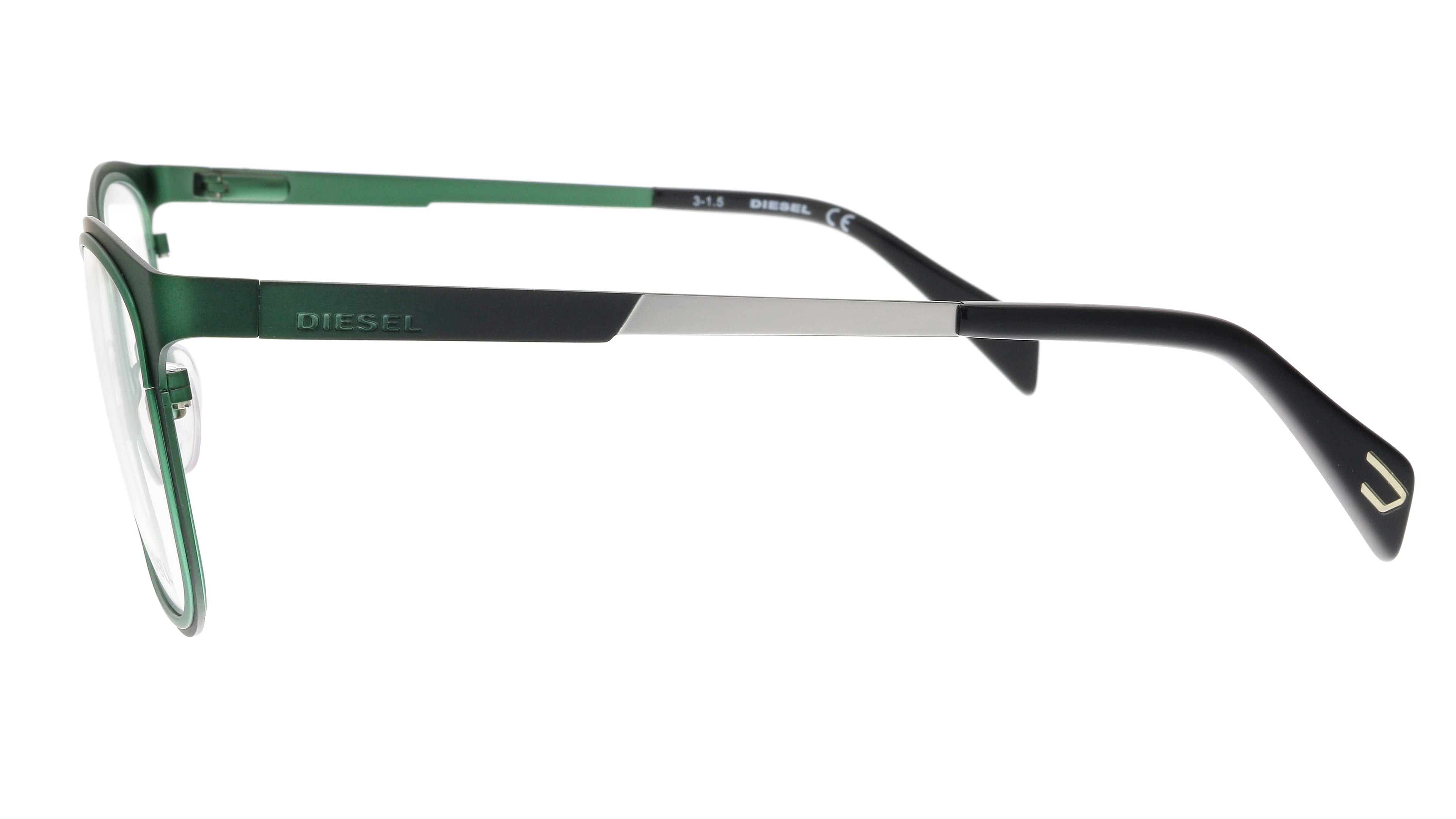 Diesel Green Rectangle DL5139 098 Eyeglasses
