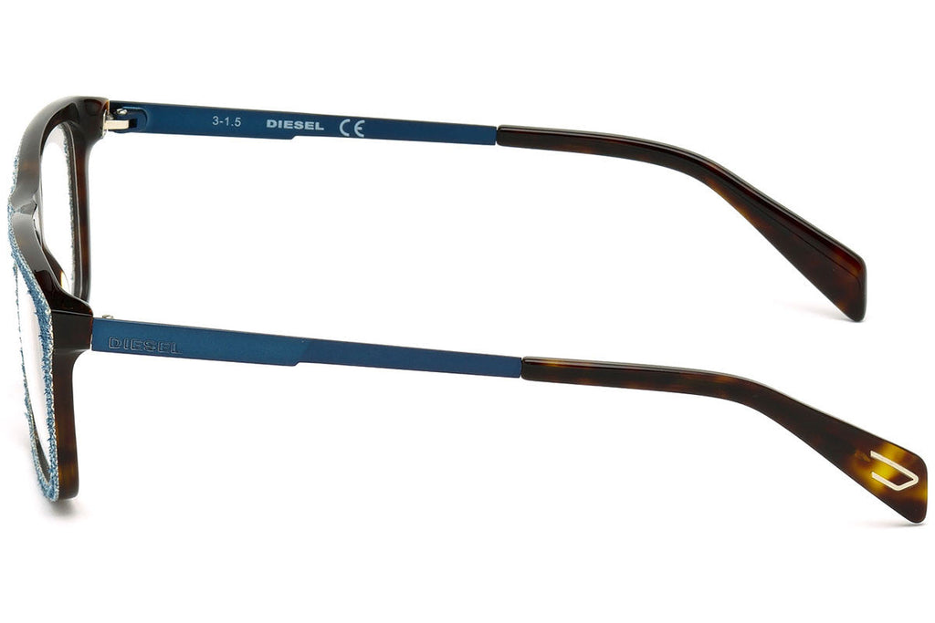 Diesel Blue Rectangle DL5153 056 Eyeglasses