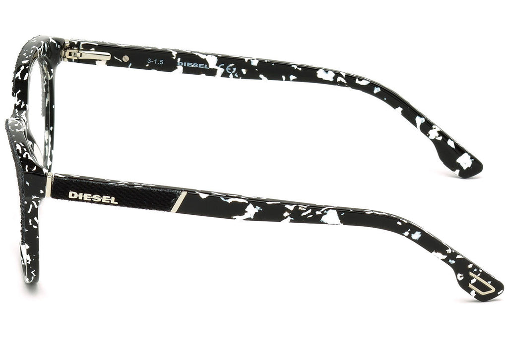 Diesel Black Rectangle DL5155 056 Eyeglasses