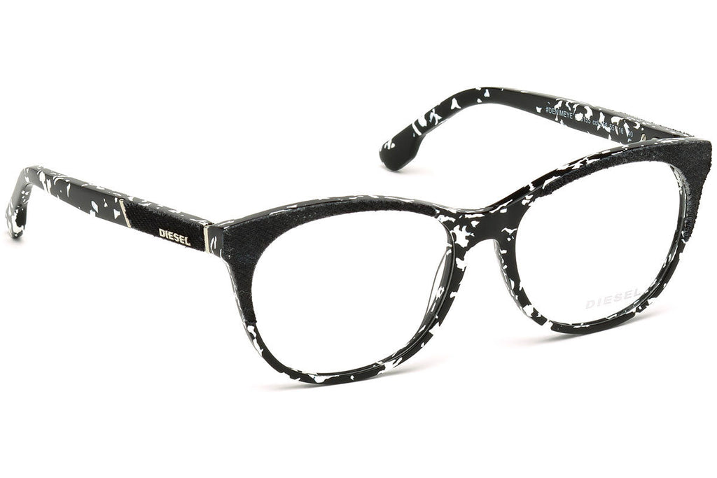Diesel Black Rectangle DL5155 056 Eyeglasses