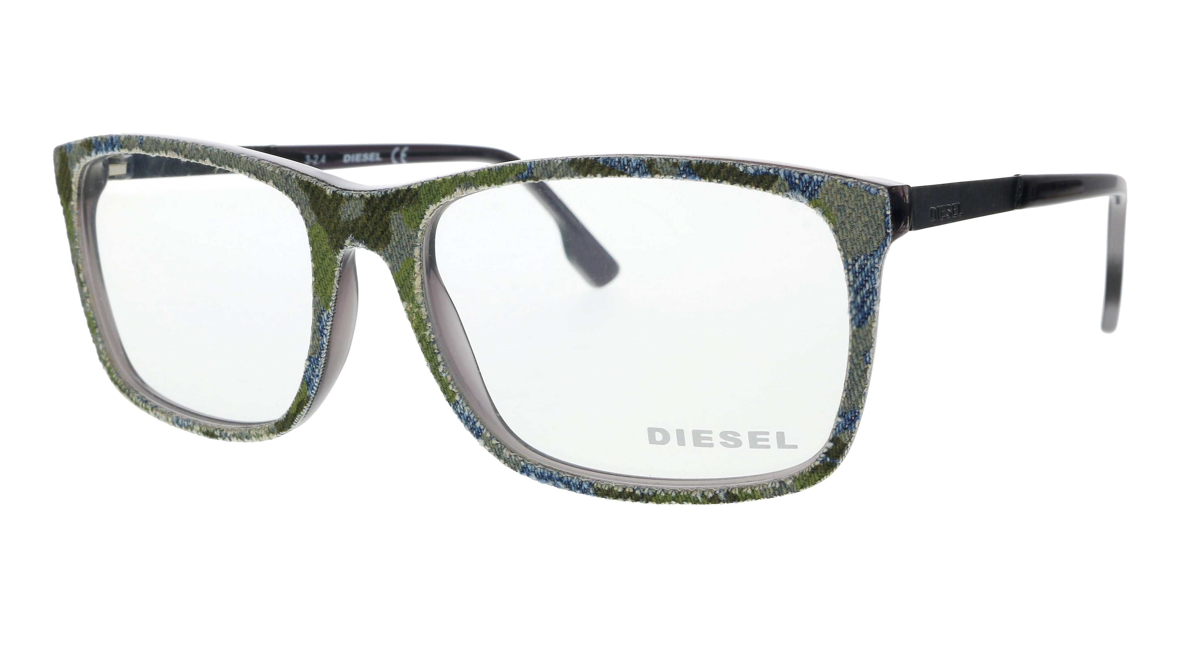 Diesel Grey Rectangle DL5166 003 Eyeglasses