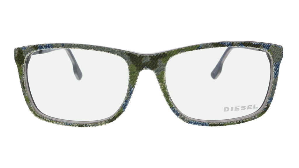 Diesel Grey Rectangle DL5166 003 Eyeglasses
