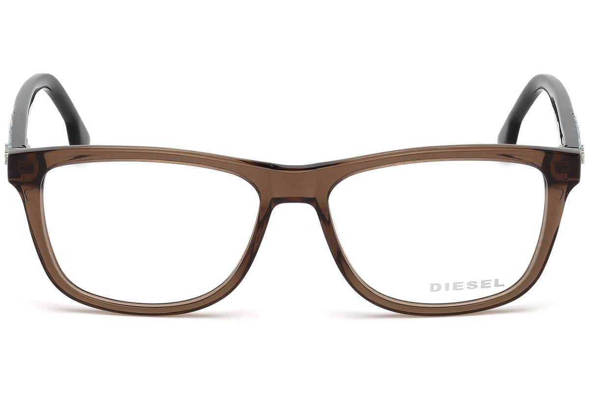 Diesel Brown/Denim Rectangle DL5172 048 Eyeglasses