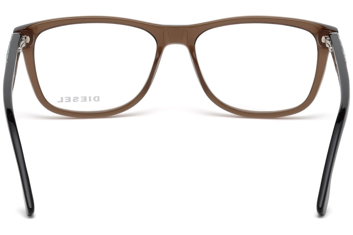 Diesel Brown/Denim Rectangle DL5172 048 Eyeglasses