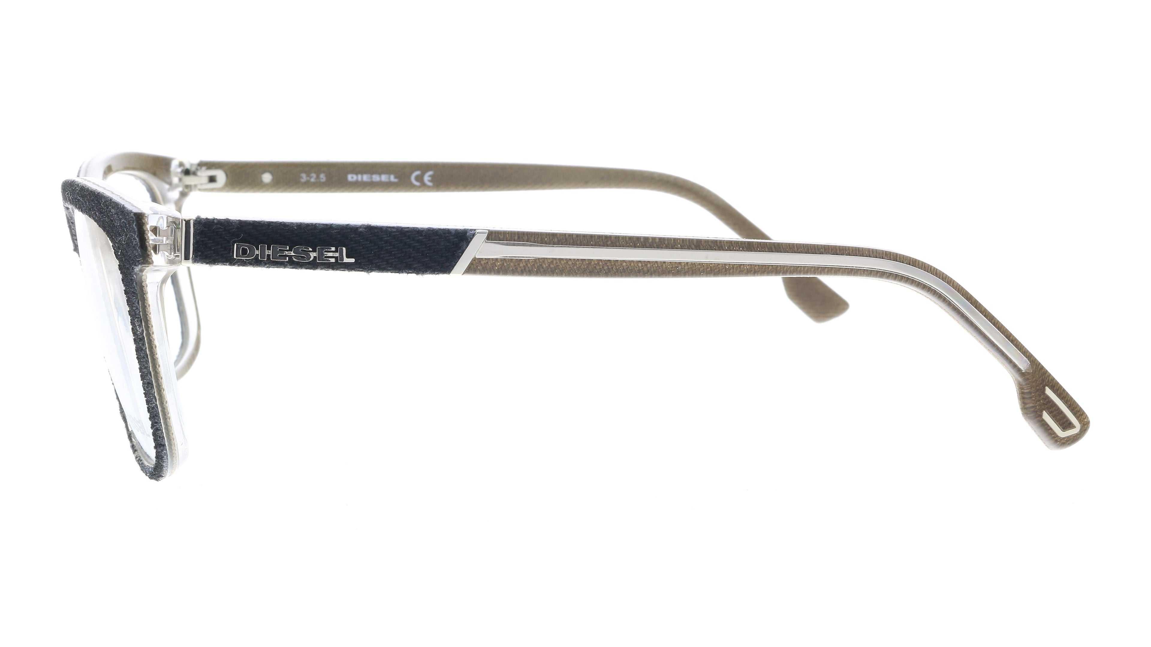 Diesel Black Rectangle DL5191 002 Eyeglasses