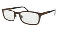 Diesel Brown Rectangle DL5196 049 Eyeglasses