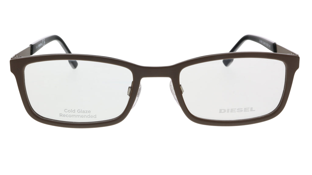 Diesel Brown Rectangle DL5196 049 Eyeglasses