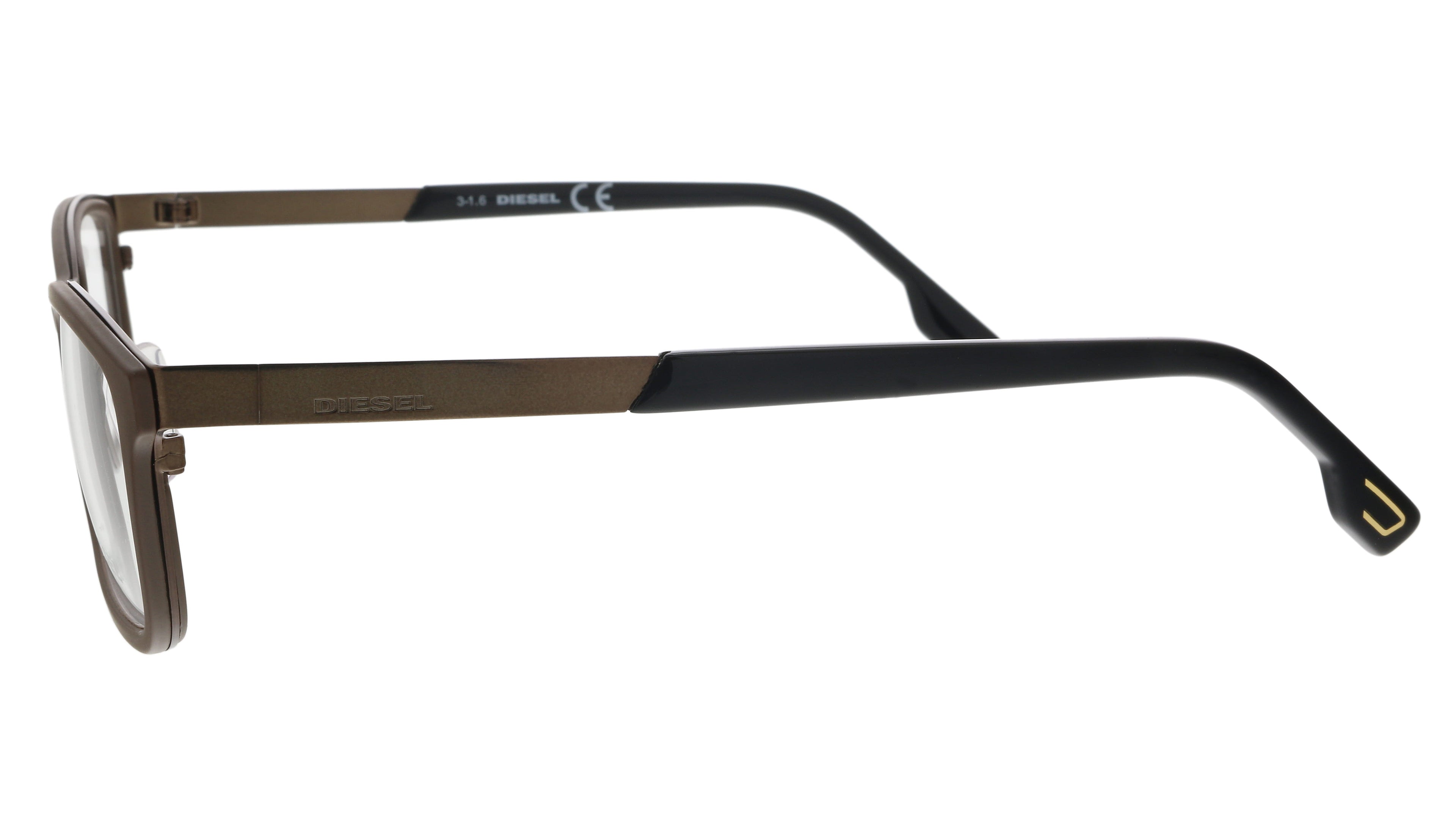 Diesel Brown Rectangle DL5196 049 Eyeglasses