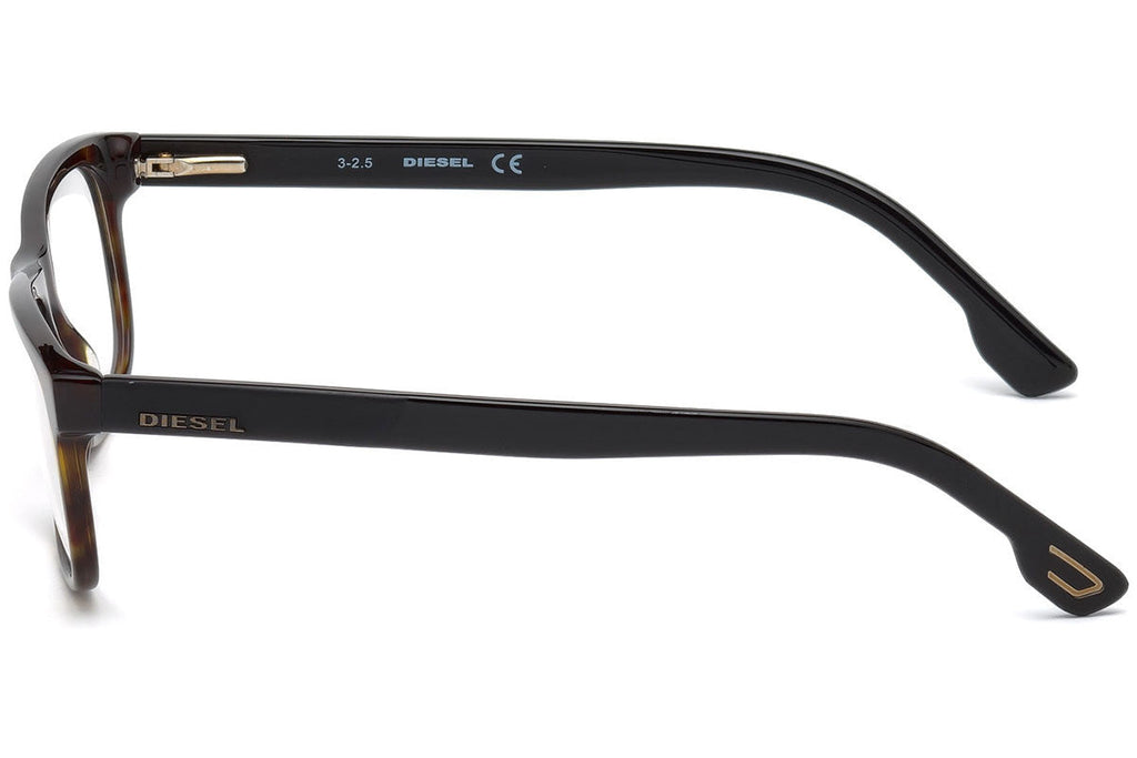 Diesel Brown Rectangle DL5212 052 Eyeglasses
