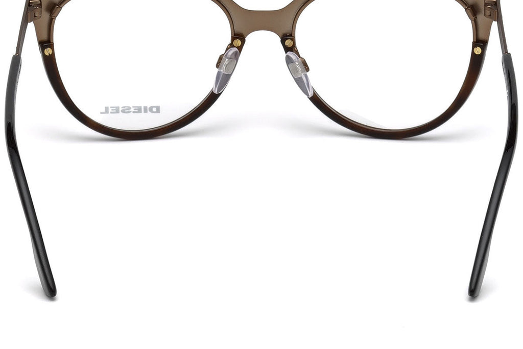 Diesel Brown Round DL5217 038 Eyeglasses
