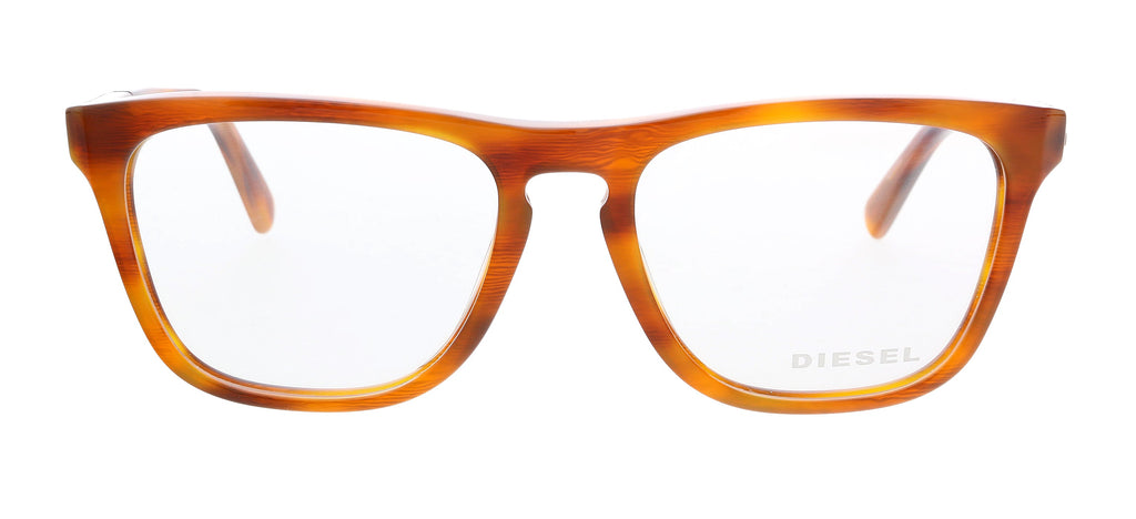 Diesel Red Havana Square DL5249 Eyeglasses