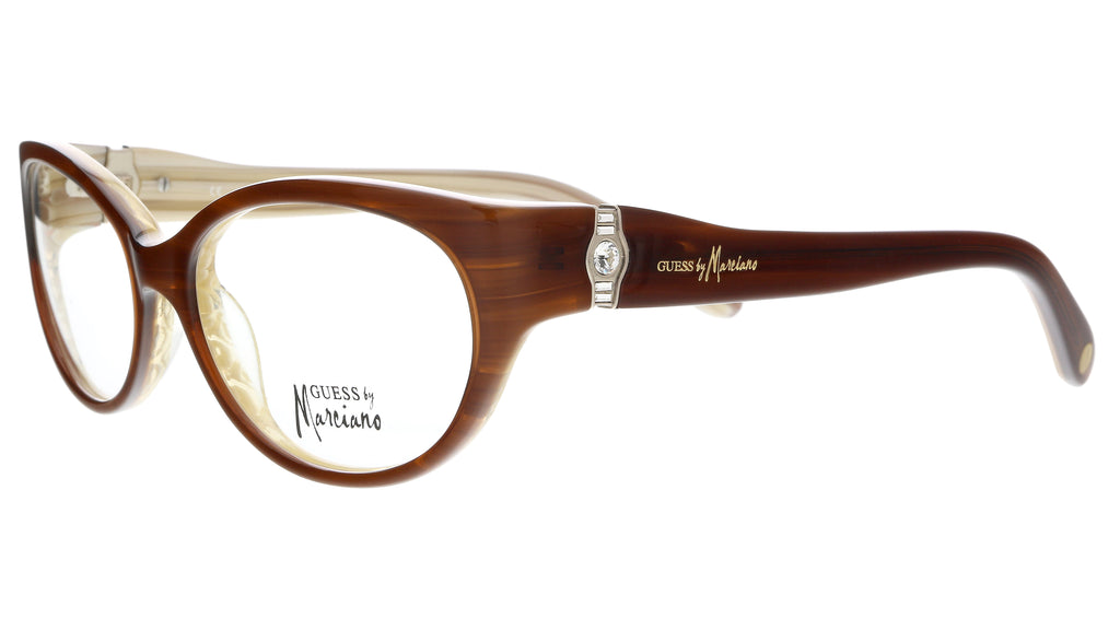 Guess by Marciano Brown Round GM0184 E47 Eyeglasses