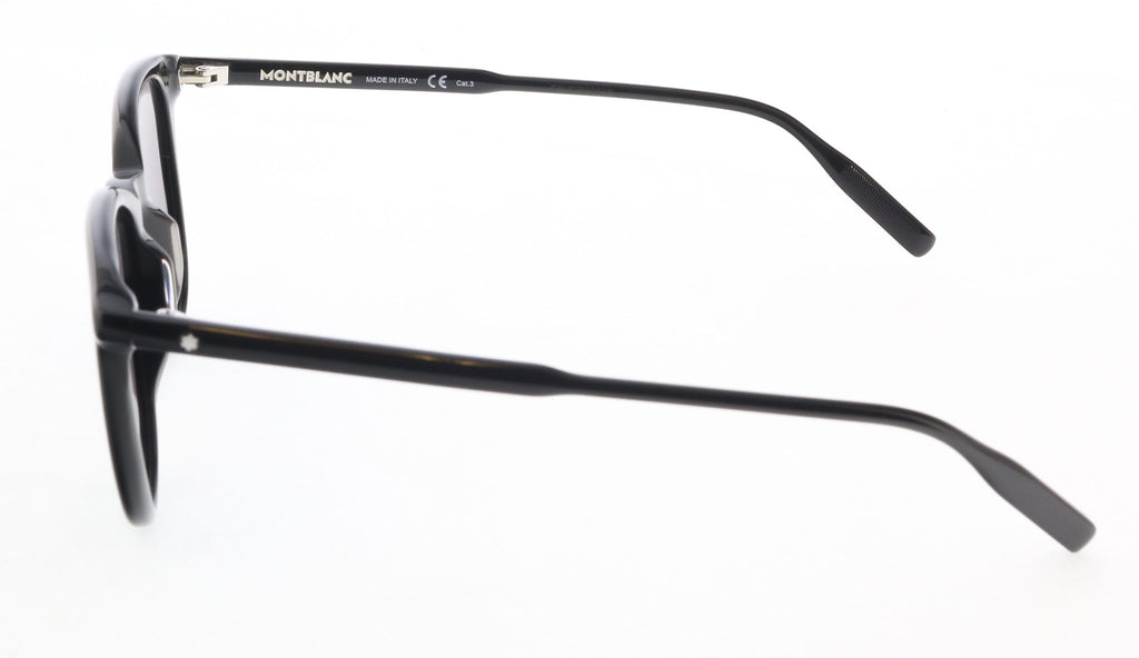 Montblanc Black Rectangle MB0006S-001 Sunglasses