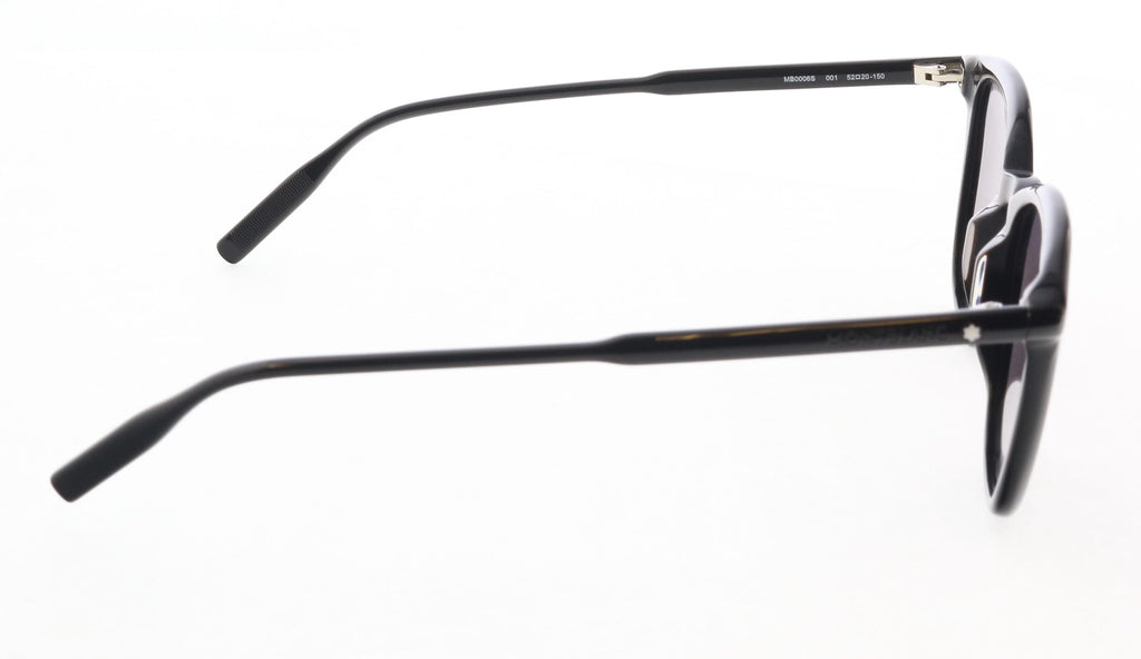 Montblanc Black Rectangle MB0006S-001 Sunglasses