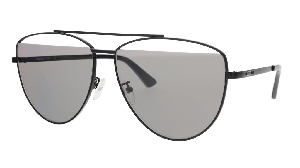 McQ Black Aviator MQ0157S-001 Sunglasses