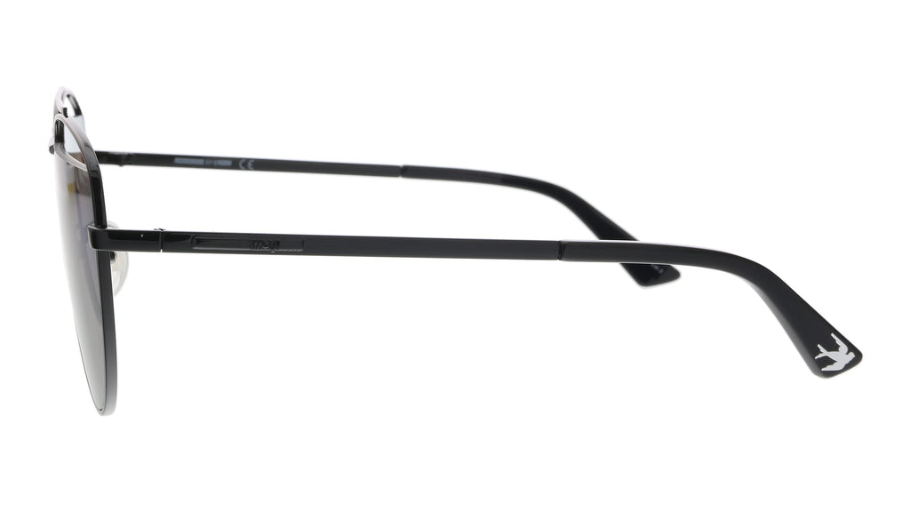 McQ Black Aviator MQ0157S-001 Sunglasses