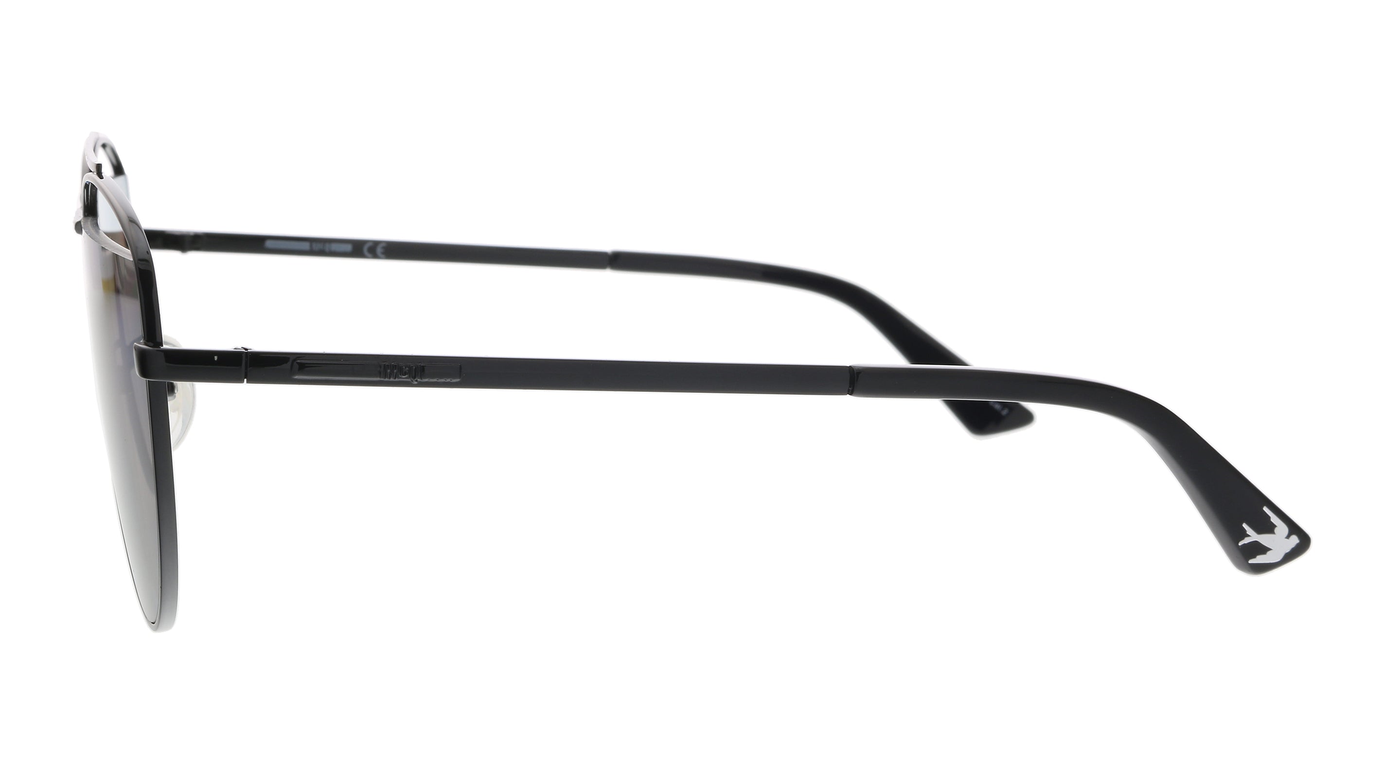 McQ Black Aviator MQ0157S-001 Sunglasses