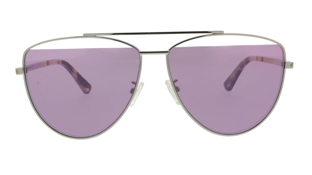 McQ Silver Aviator MQ0157S-004 Sunglasses