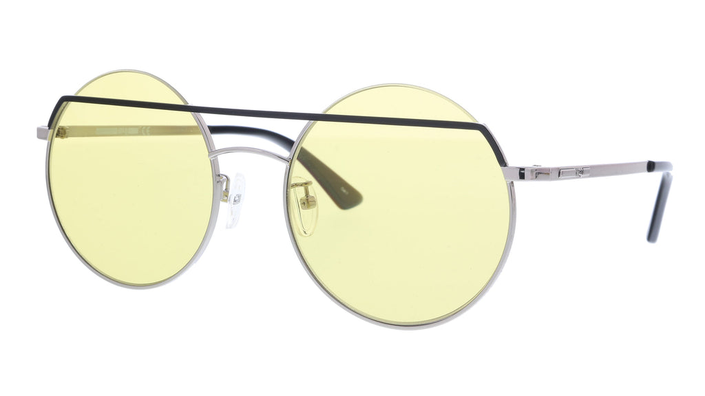 McQ Silver Round MQ0164S-003 Sunglasses