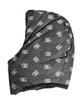 Dolce & Gabbana Black Logo Print Whole Head Wrap Capello Men's Hat