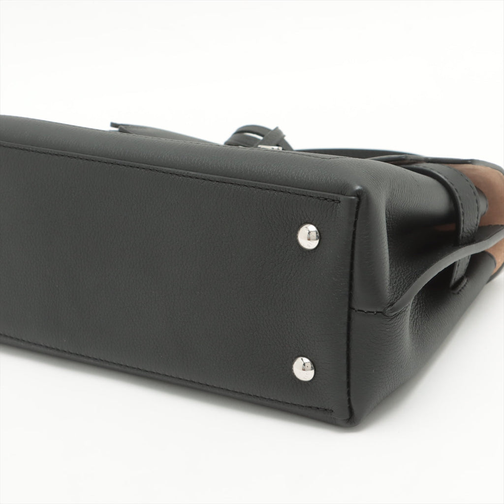 Louis Vuitton Black Leather LockMe Ever BB [Clearance Sale]