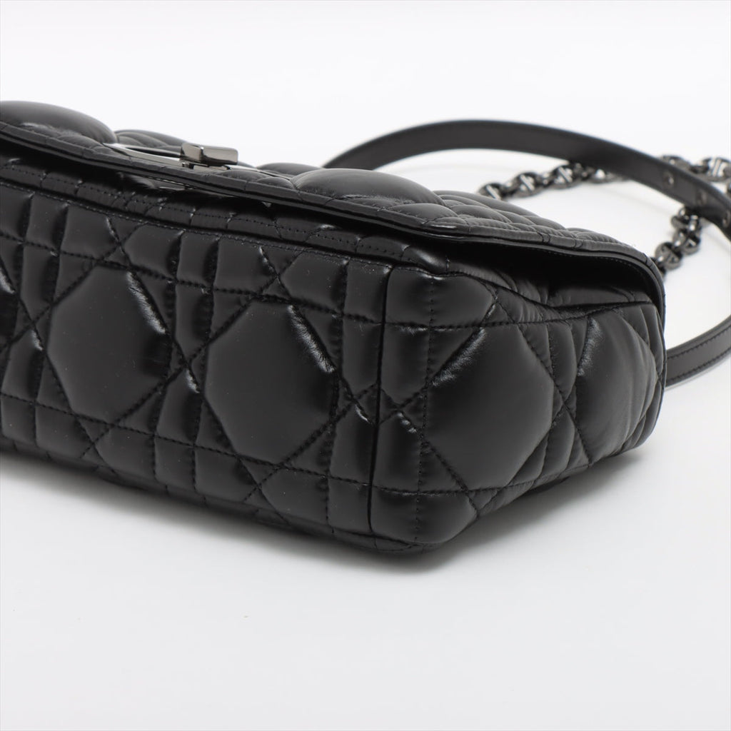 Christian Dior Black Medium Dior Caro Shoulder Bag [Clearance Sale]
