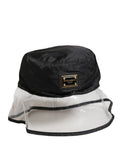 Dolce & Gabbana Men Black Plastic Fisherman Bucket Capello Men's Hat