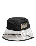 Dolce & Gabbana Men Black Plastic Fisherman Bucket Capello Men's Hat
