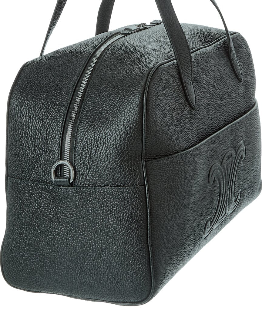 Celine Leather Duffel Bag