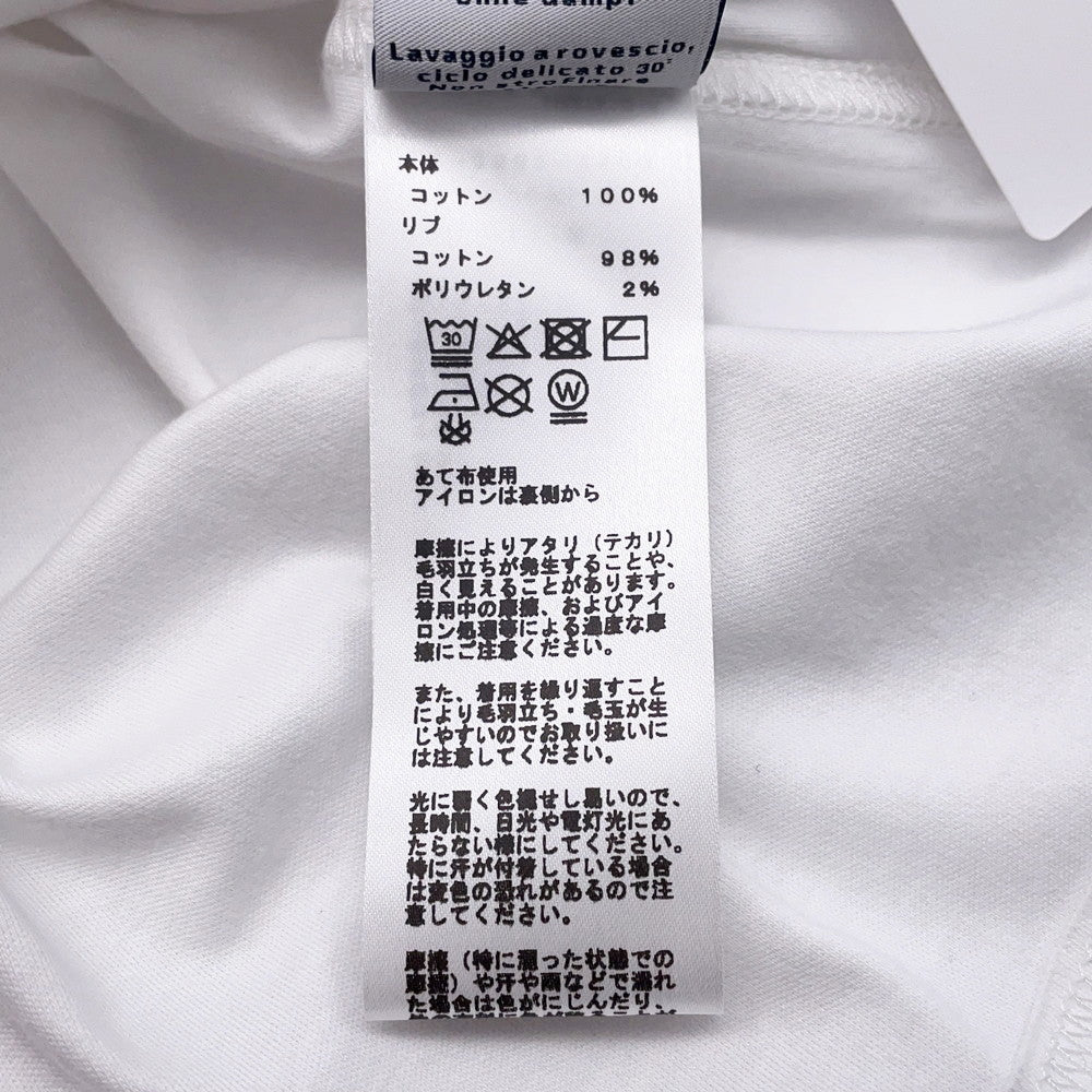 HERMES TShirt Fragments Equestres Size S White Cotton100%